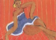 Henri Matisse Dancer Sitting on a Table (mk35) painting